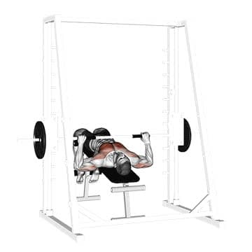 Smith Machine Incline Bench Press - How To, Muscles Worked, Form Cues ...